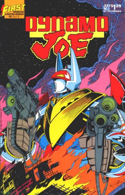 Cover for Dynamo Joe (First, 1986 series) #3