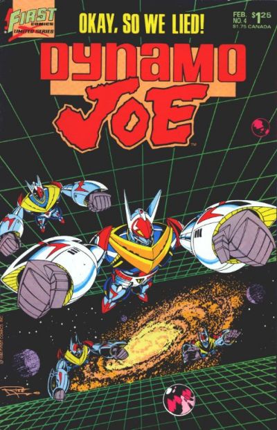Cover for Dynamo Joe (First, 1986 series) #4