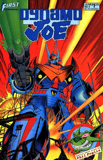 Cover for Dynamo Joe (First, 1986 series) #8