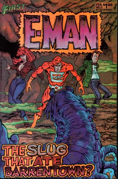 Cover for E-Man (First, 1983 series) #11