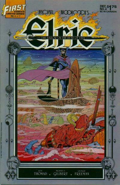 Cover for Elric: Sailor on the Seas of Fate (First, 1985 series) #4