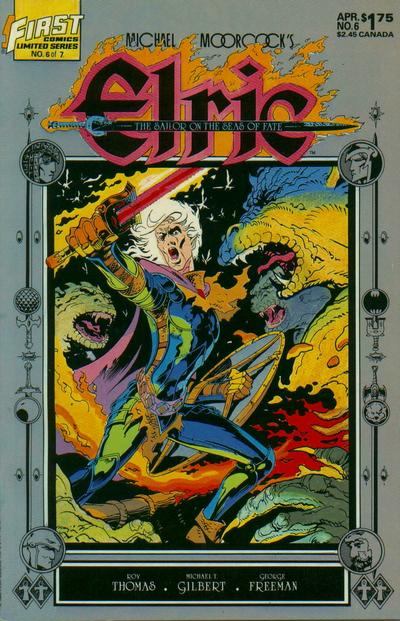 Cover for Elric: Sailor on the Seas of Fate (First, 1985 series) #6
