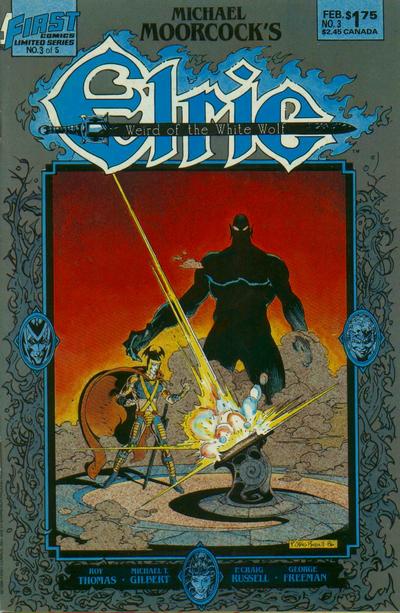 Cover for Elric: The Weird of the White Wolf (First, 1986 series) #3
