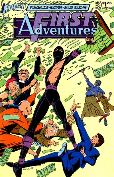 Cover for First Adventures (First, 1985 series) #4