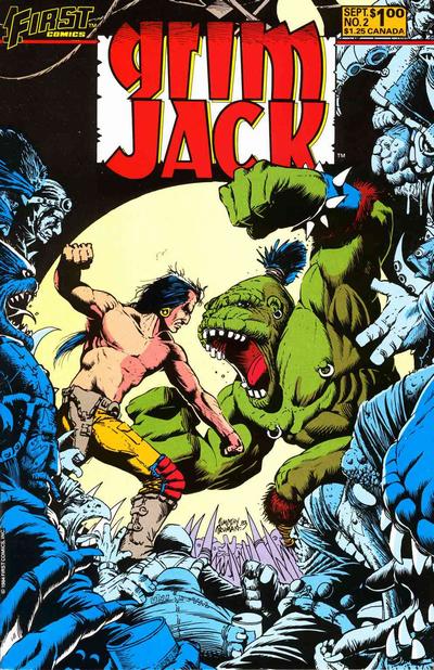 Cover for Grimjack (First, 1984 series) #2