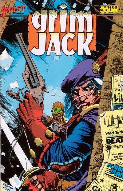 Cover for Grimjack (First, 1984 series) #3