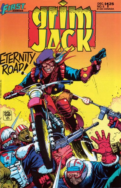 Cover for Grimjack (First, 1984 series) #5