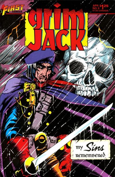 Cover for Grimjack (First, 1984 series) #9