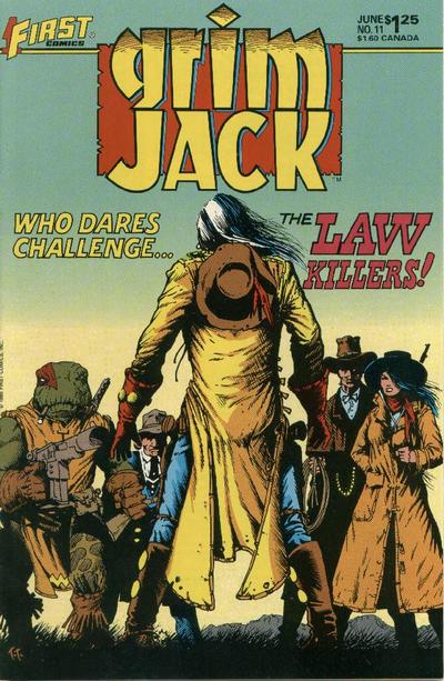 Cover for Grimjack (First, 1984 series) #11
