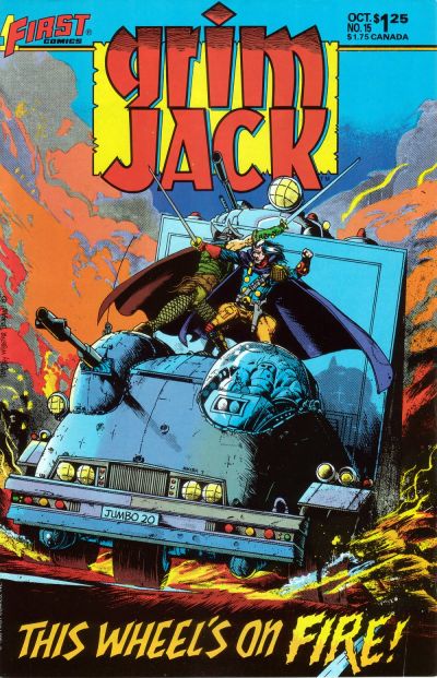 Cover for Grimjack (First, 1984 series) #15