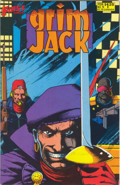 Cover for Grimjack (First, 1984 series) #19
