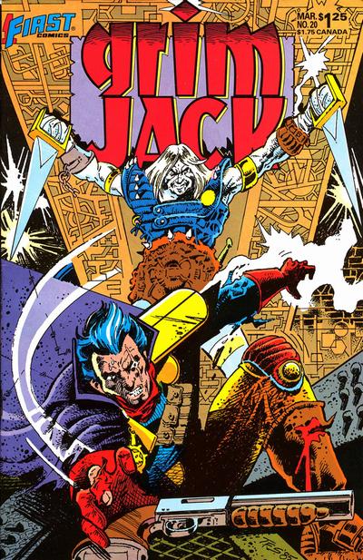 Cover for Grimjack (First, 1984 series) #20