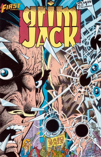 Cover for Grimjack (First, 1984 series) #21