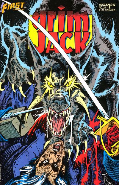 Cover for Grimjack (First, 1984 series) #25