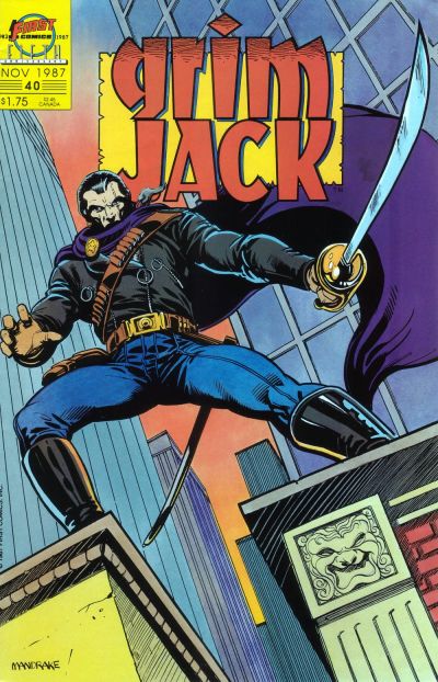 Cover for Grimjack (First, 1984 series) #40
