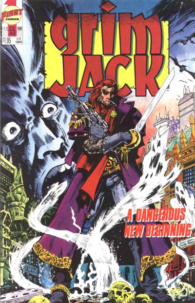 Cover for Grimjack (First, 1984 series) #55