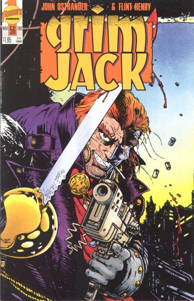 Cover for Grimjack (First, 1984 series) #56