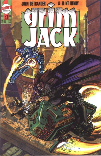 Cover for Grimjack (First, 1984 series) #63