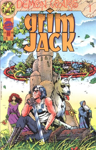 Cover for Grimjack (First, 1984 series) #66