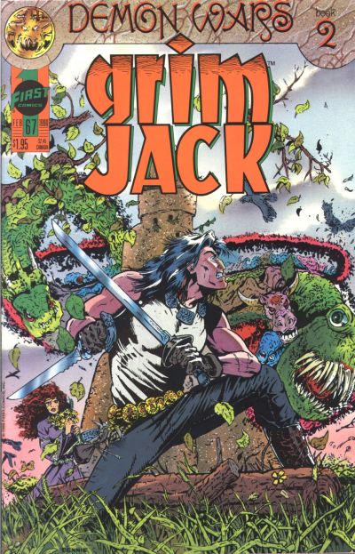 Cover for Grimjack (First, 1984 series) #67