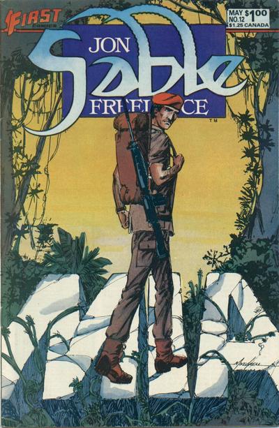 Cover for Jon Sable, Freelance (First, 1983 series) #12