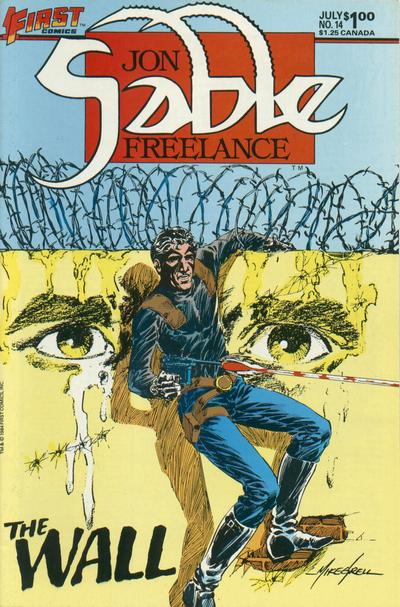 Cover for Jon Sable, Freelance (First, 1983 series) #14