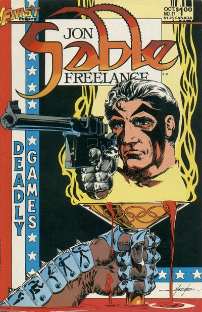 Cover for Jon Sable, Freelance (First, 1983 series) #17