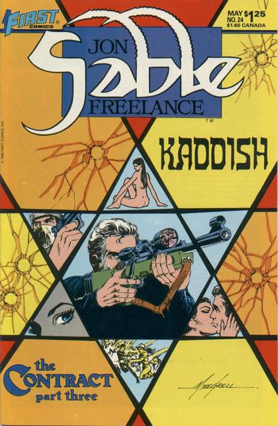 Cover for Jon Sable, Freelance (First, 1983 series) #24