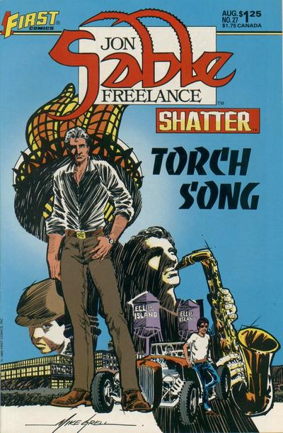 Cover for Jon Sable, Freelance (First, 1983 series) #27