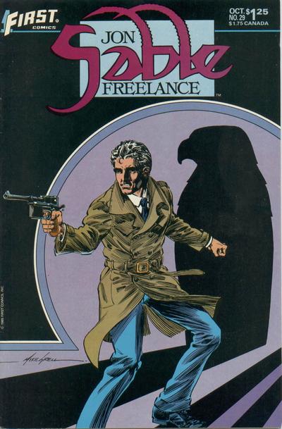 Cover for Jon Sable, Freelance (First, 1983 series) #29