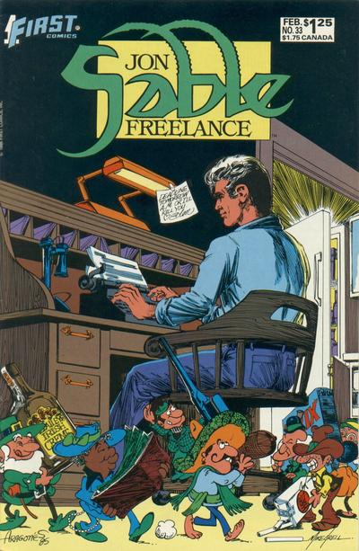 Cover for Jon Sable, Freelance (First, 1983 series) #33