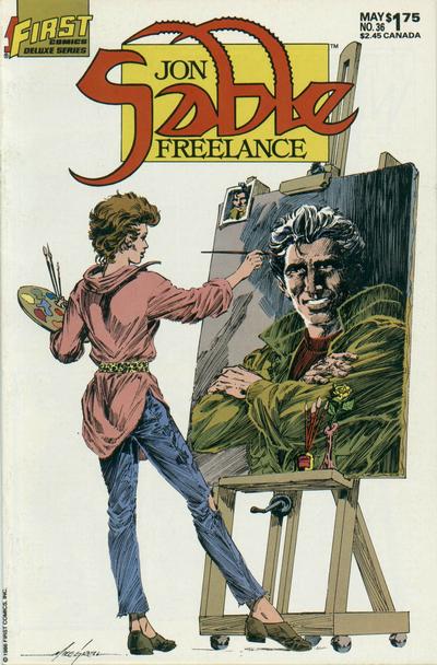 Cover for Jon Sable, Freelance (First, 1983 series) #36