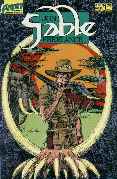 Cover for Jon Sable, Freelance (First, 1983 series) #37