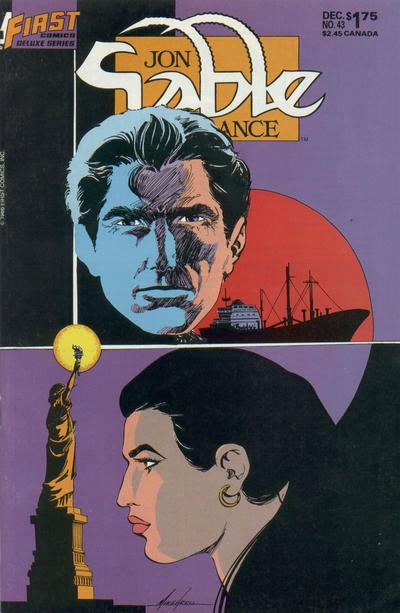 Cover for Jon Sable, Freelance (First, 1983 series) #43
