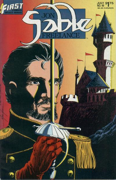 Cover for Jon Sable, Freelance (First, 1983 series) #49
