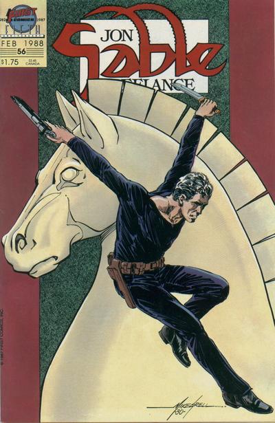 Cover for Jon Sable, Freelance (First, 1983 series) #56