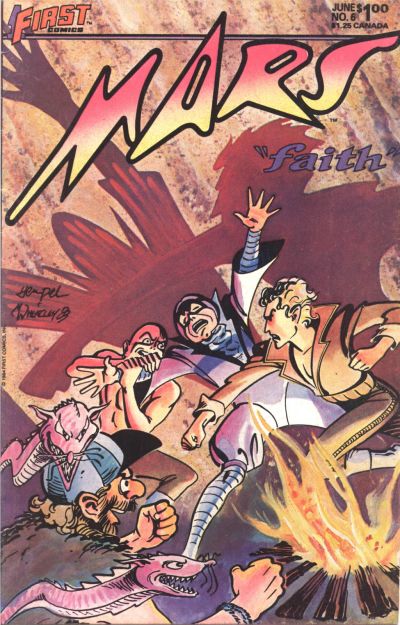 Cover for Mars (First, 1984 series) #6