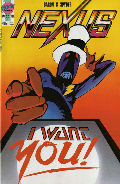 Cover for Nexus (First, 1985 series) #56