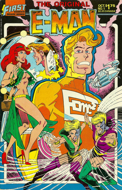 Cover for The Original E-Man and Michael Mauser (First, 1985 series) #1