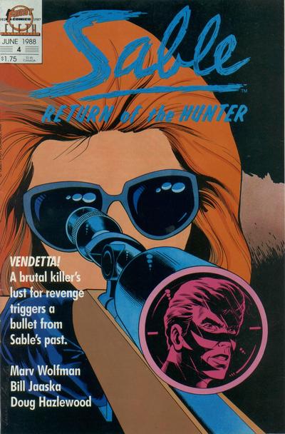 Cover for Sable (First, 1988 series) #4