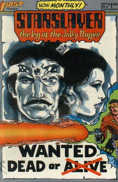 Cover for Starslayer (First, 1983 series) #8