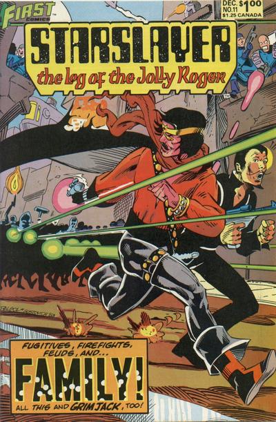 Cover for Starslayer (First, 1983 series) #11