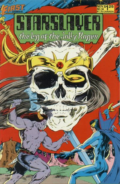 Cover for Starslayer (First, 1983 series) #34