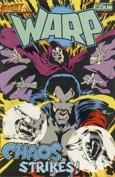 Cover for Warp (First, 1983 series) #16