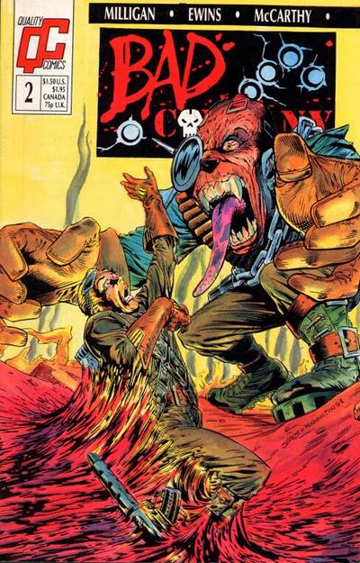 Cover for Bad Company (Fleetway/Quality, 1988 series) #2
