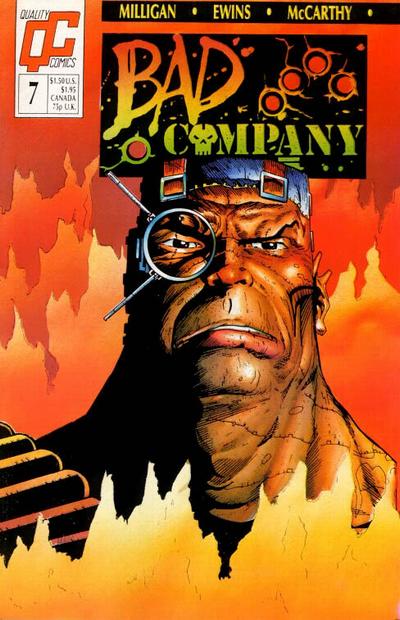 Cover for Bad Company (Fleetway/Quality, 1988 series) #7