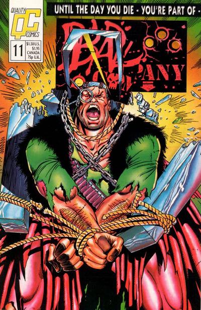 Cover for Bad Company (Fleetway/Quality, 1988 series) #11
