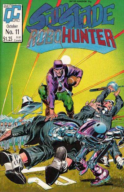 Cover for Sam Slade, RoboHunter (Fleetway/Quality, 1987 series) #11