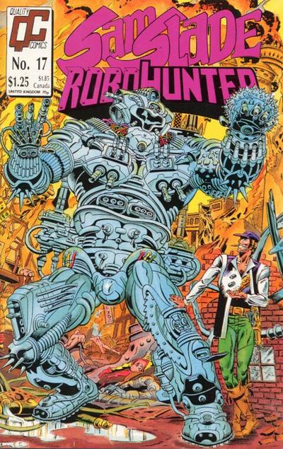 Cover for Sam Slade, RoboHunter (Fleetway/Quality, 1987 series) #17 [US]