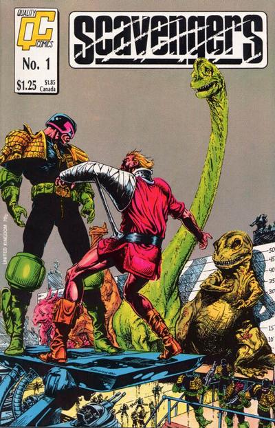 Cover for Scavengers (Fleetway/Quality, 1988 series) #1 [US]